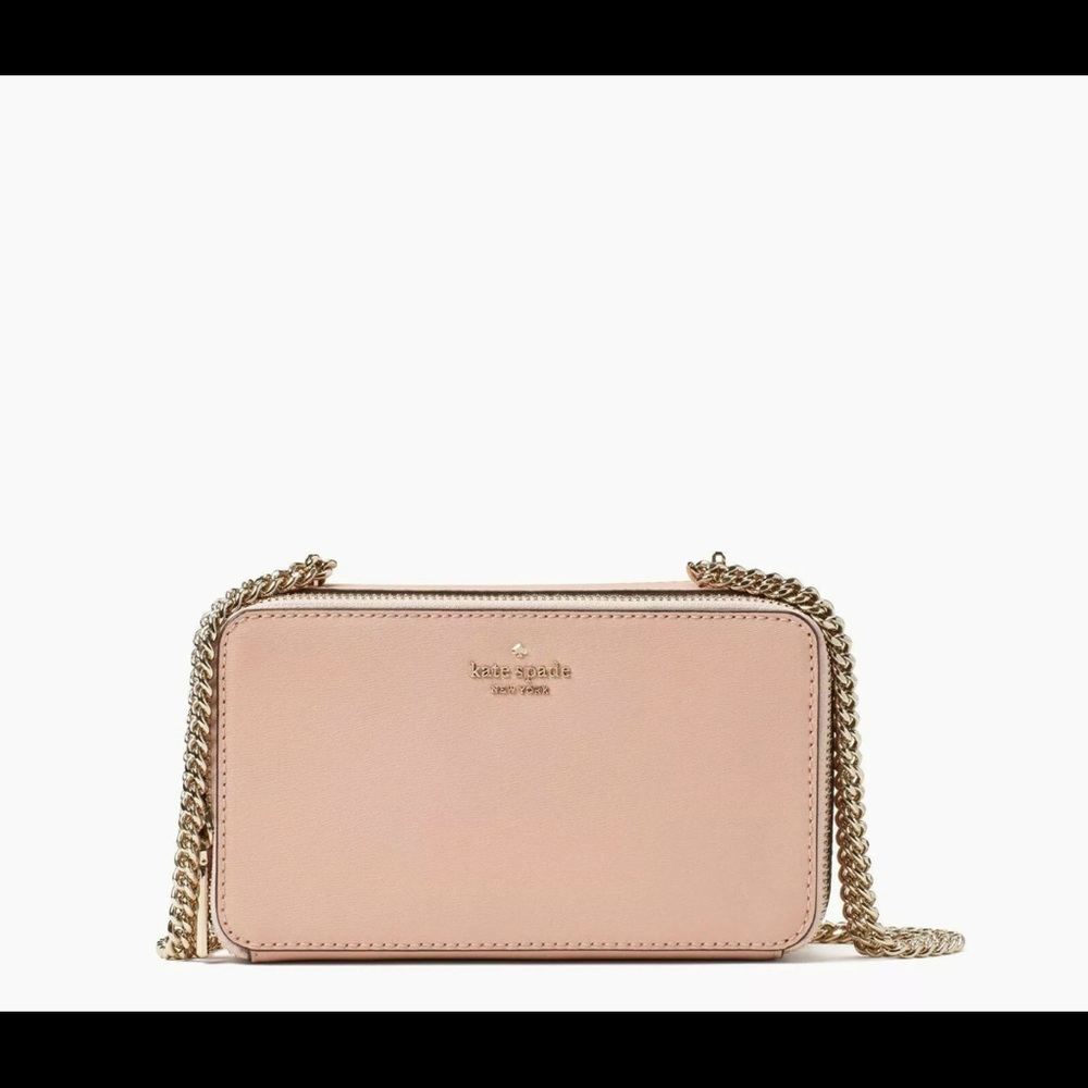 ⭐️New⭐️ Kate Spade doublZip Chain Crossbody Clutch